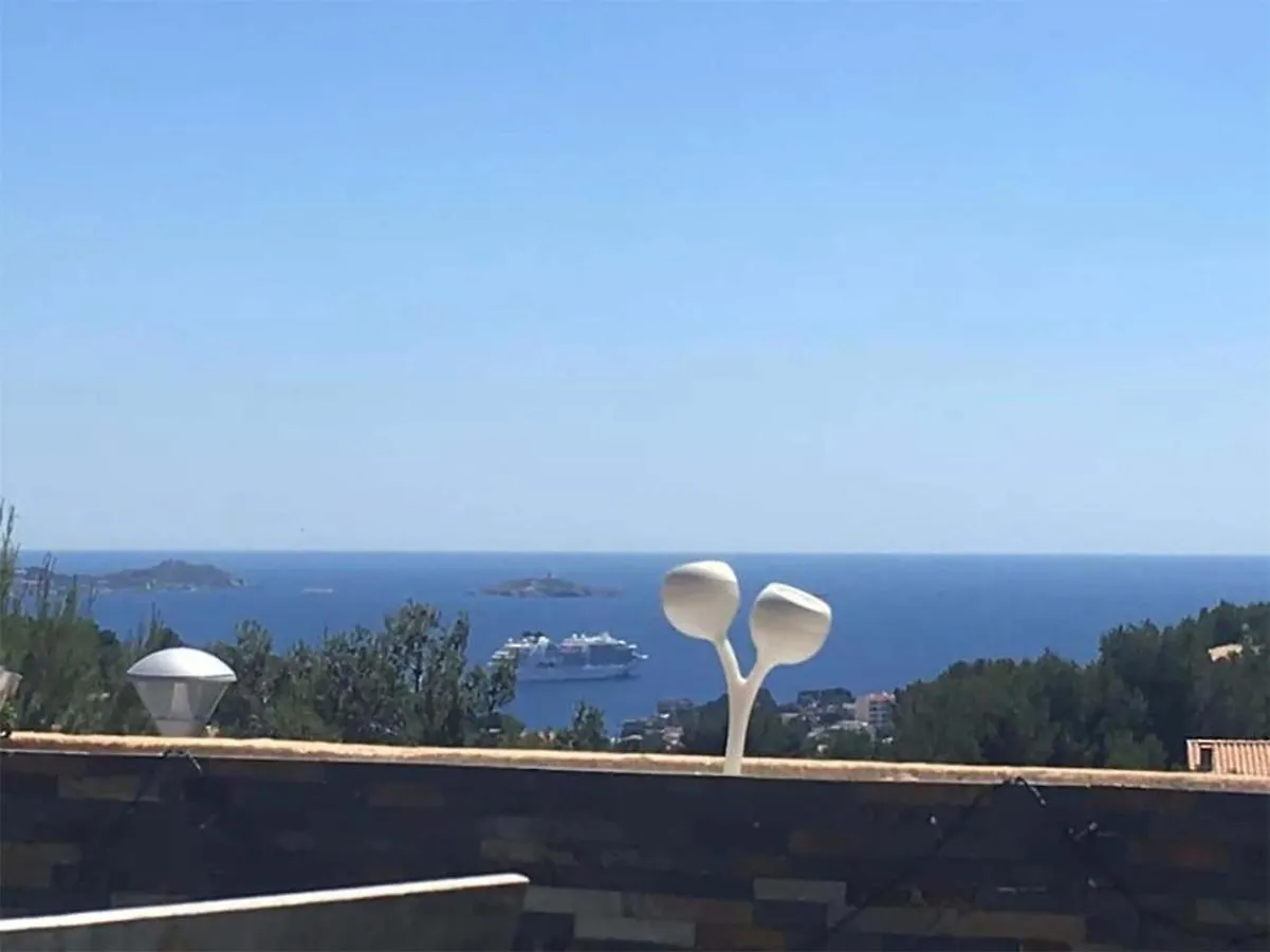 Vuemer Bandol - Grande Terrasse De 45M2 Vue Mer Piscine Parking