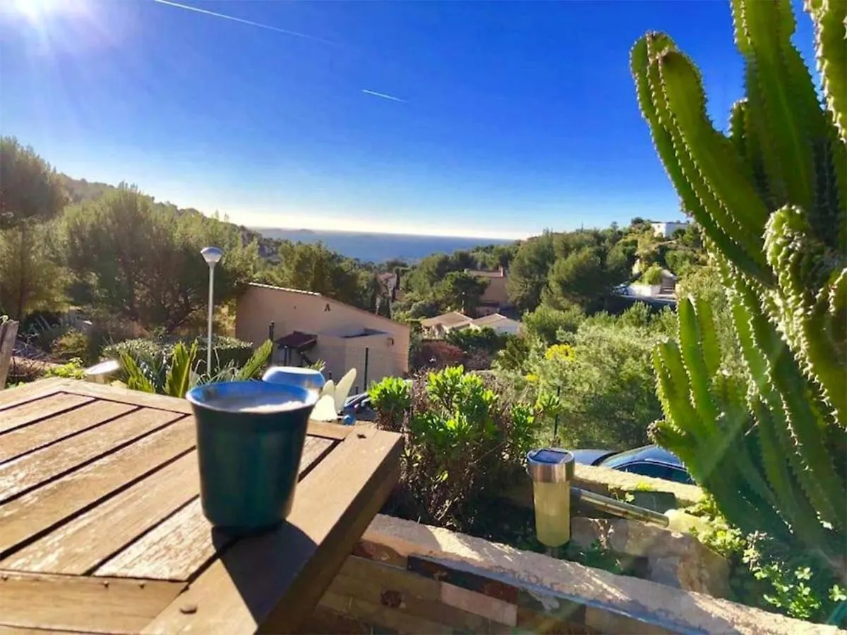 Apartment Vuemer Bandol - Grande Terrasse De 45M2 Vue Mer Piscine Parking